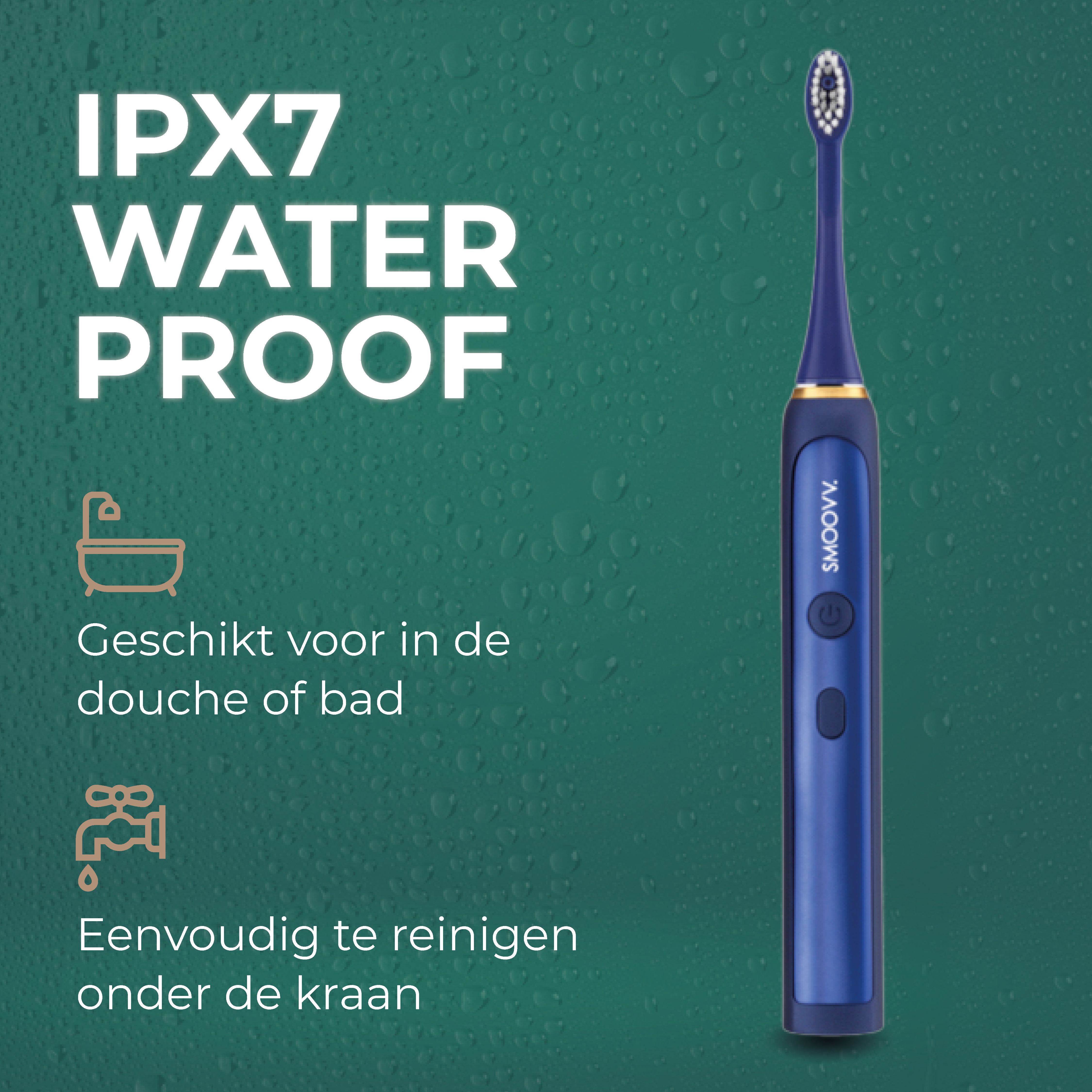 SMOOVV Sense elektrische tandenborstel midnight blue
