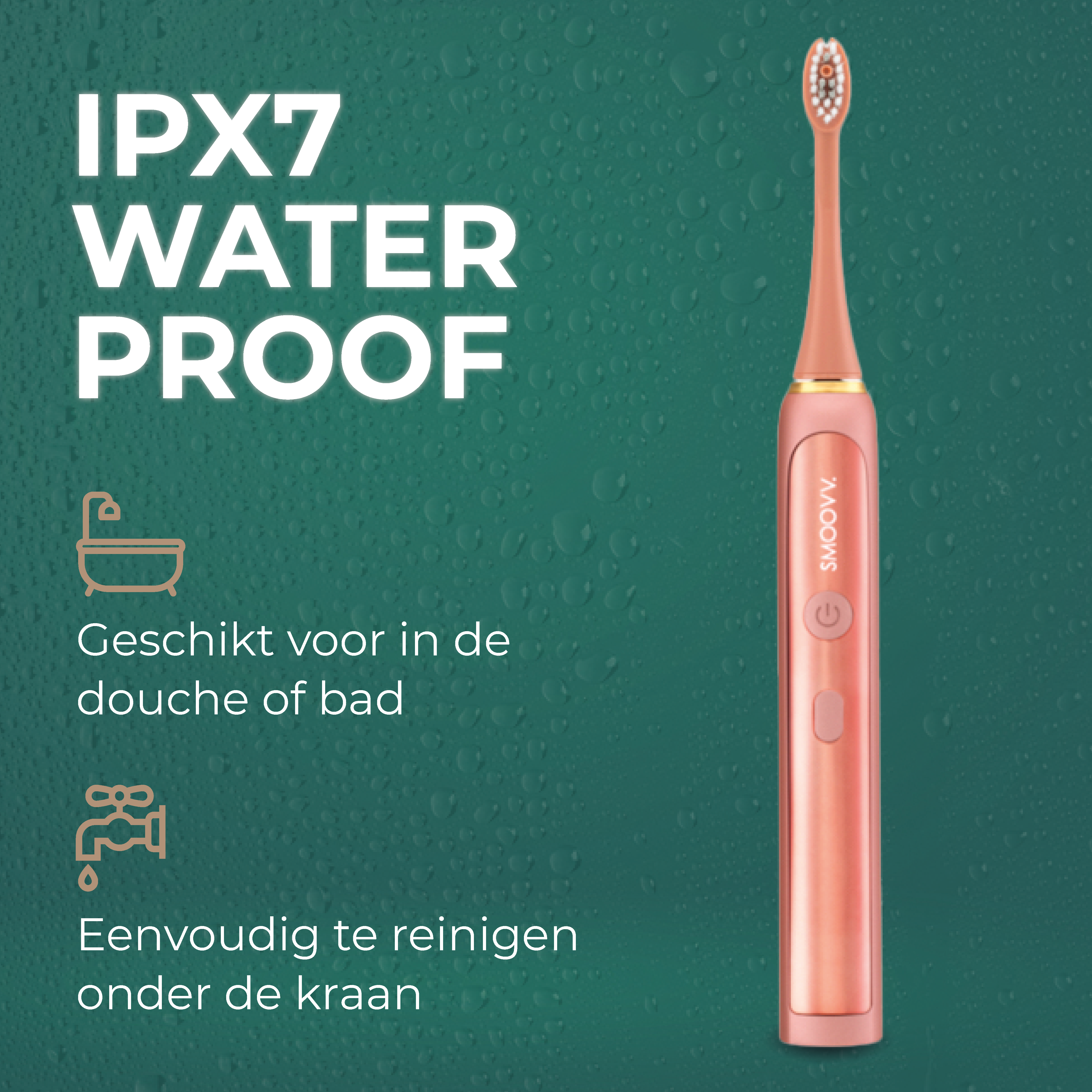 SMOOVV Sense elektrische tandenborstel classy pink